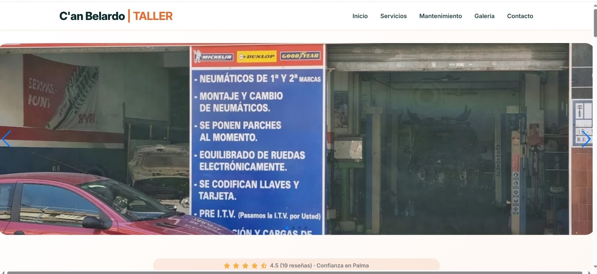 Ejemplo de Landing Page Todo en Uno