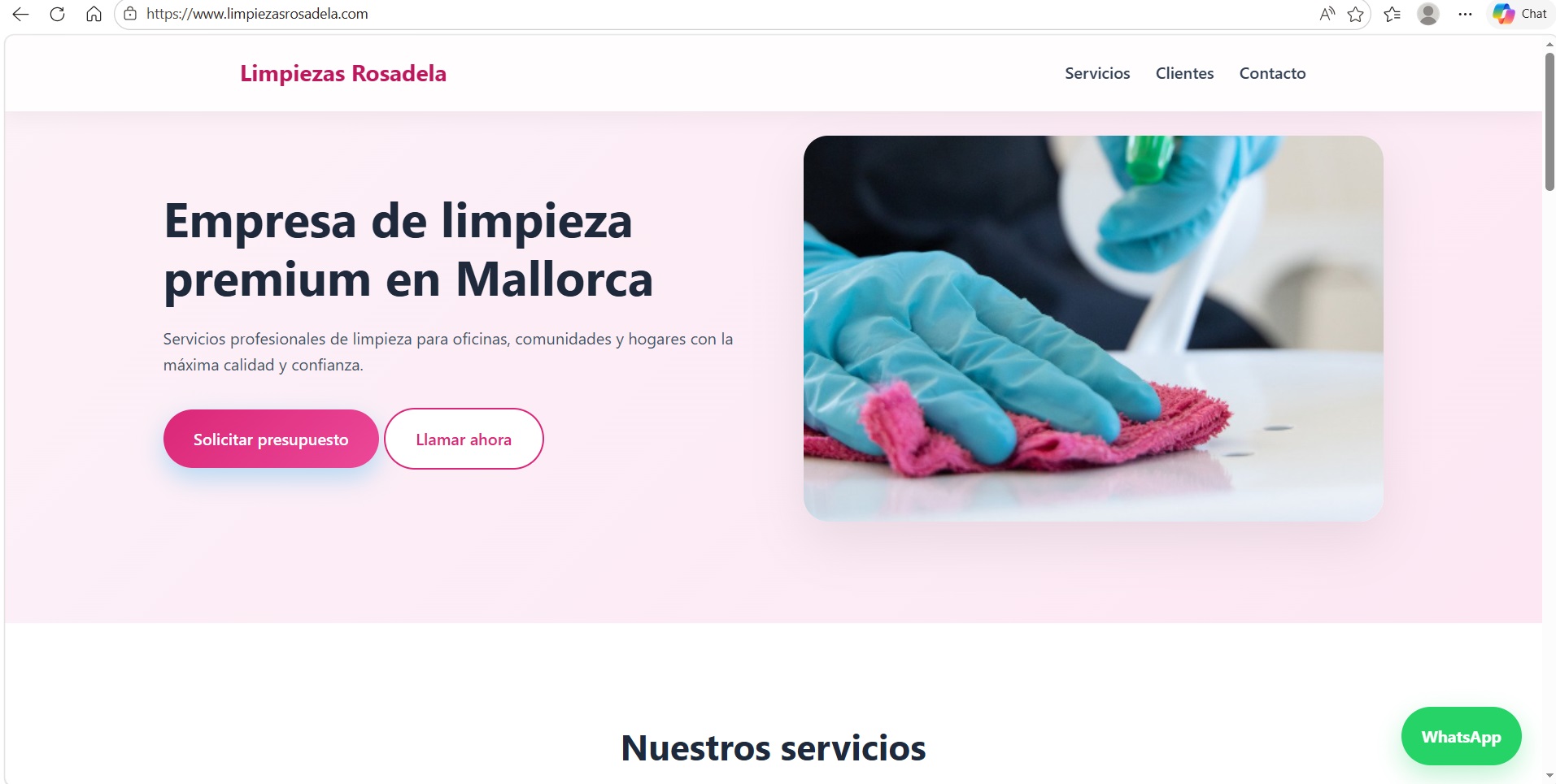 Diseño de Landing Page Simple